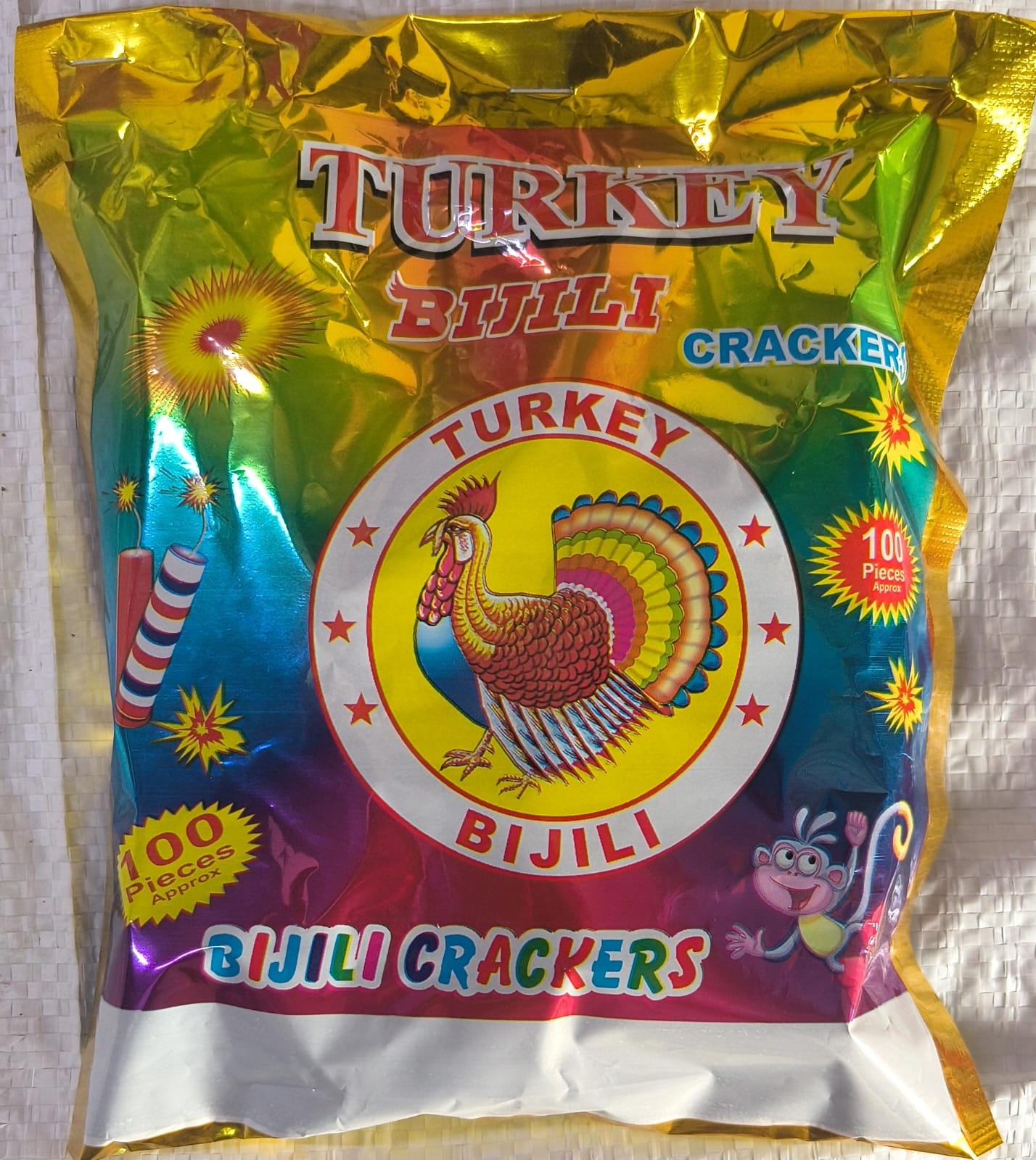 STRIPPED BIJILI  ( 100 PCS )