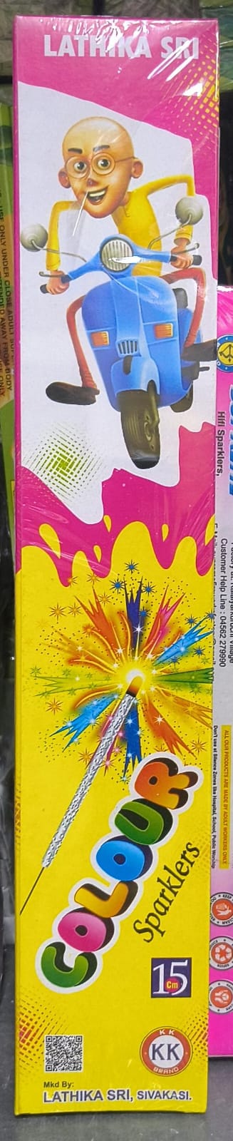15  CM  CRACKLING  SPARKLERS