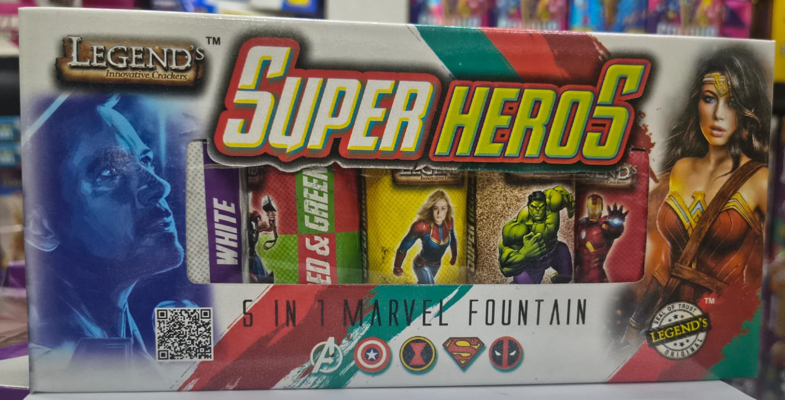 SUPER HERO`S - ( 5 IN 1 )